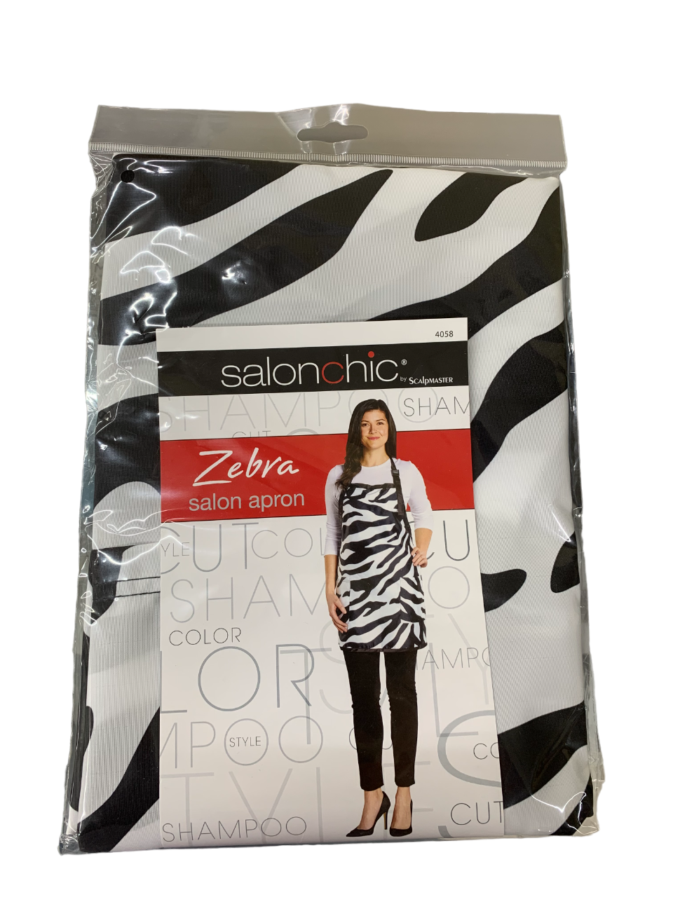 Salonchic Zebra Salon Apron